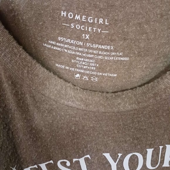 Home Girl society Moth Angel number 777 XL - Picture 2 of 3